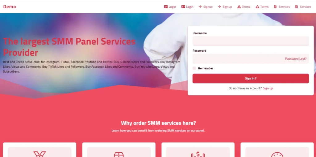 Wolfix SMM Panel Script