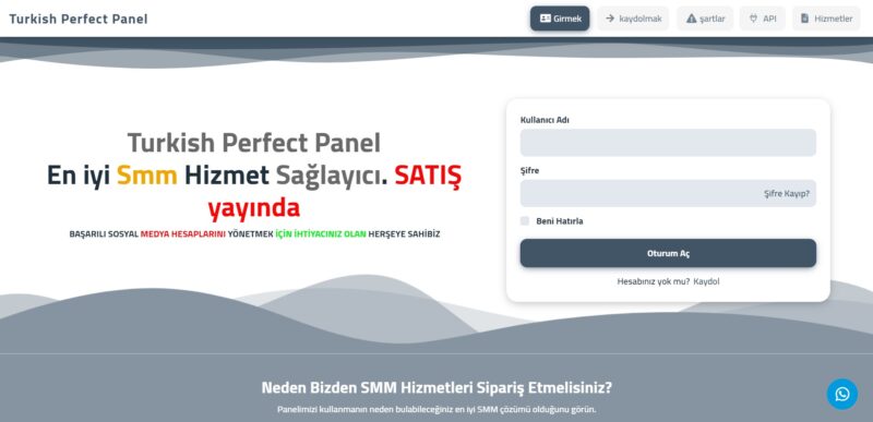 Turkish SMM Perfect Panel